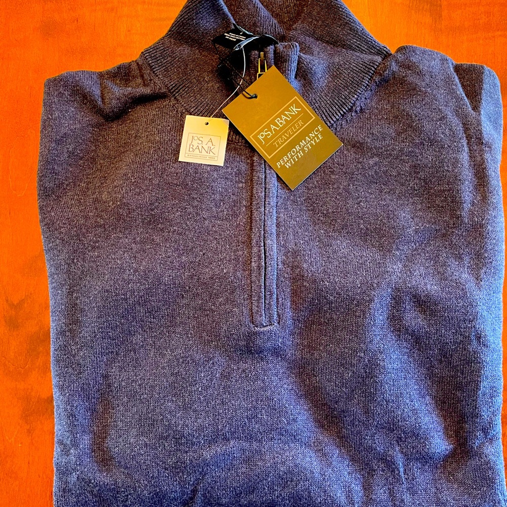 Jos A Bank 1/4 zip sweater